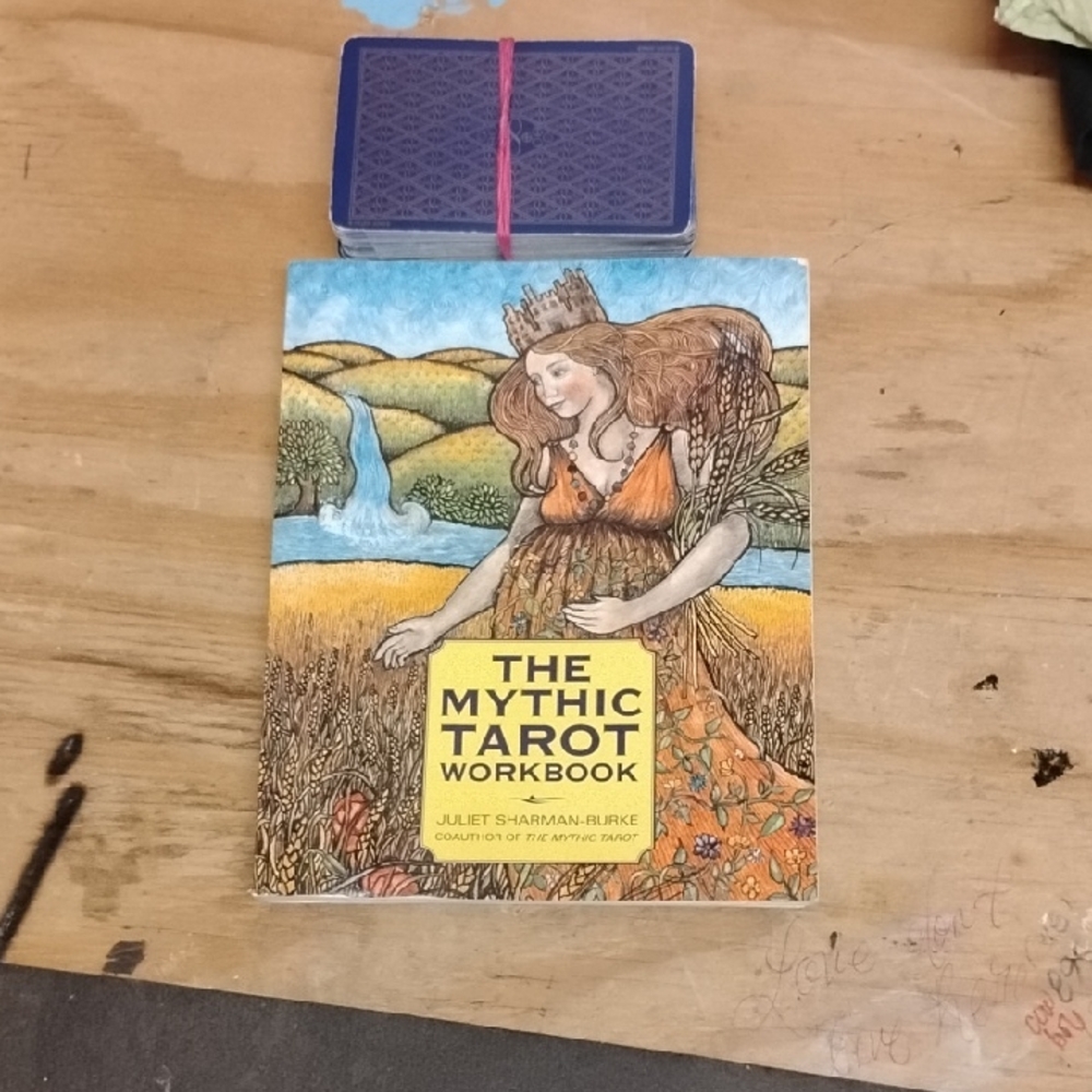 The Mythic Tarot Workbook with Cards